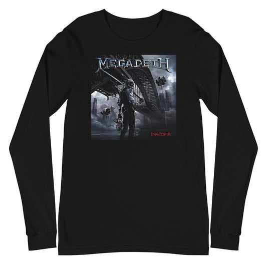 MerchMoment Megadeth - Dystopia Long Sleeve T-Shirt Black