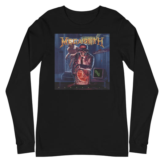 MerchMoment Megadeth - Hangar 18 Long Sleeve T-Shirt Black