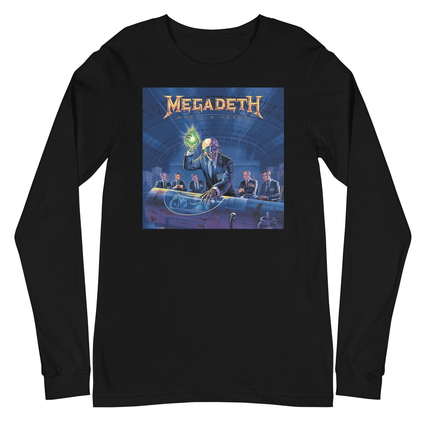 MerchMoment Megadeth - Rust in Peace Long Sleeve T-Shirt Black