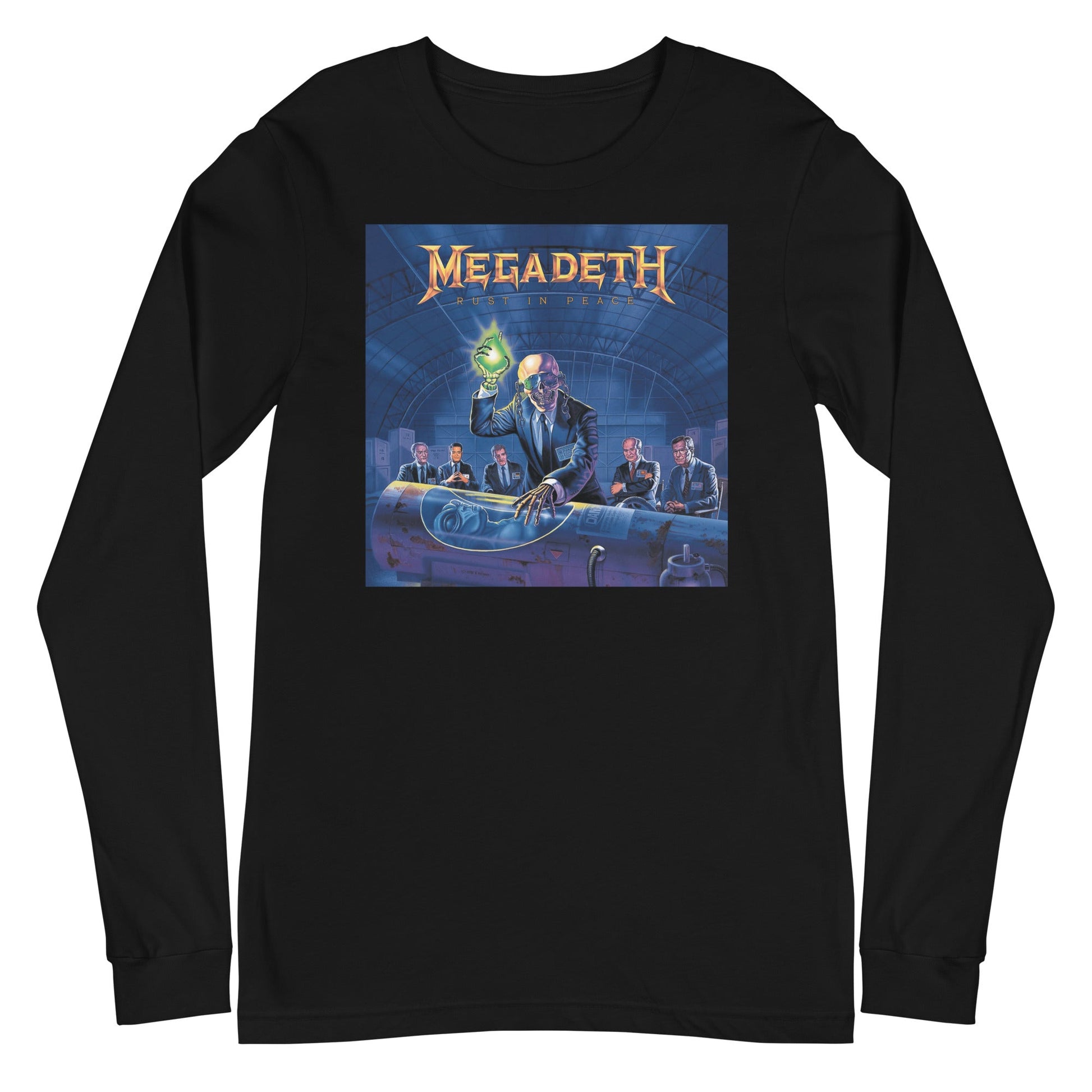 MerchMoment Megadeth - Rust in Peace Long Sleeve T-Shirt Black