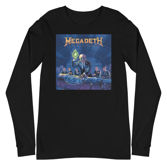 MerchMoment Megadeth - Rust in Peace Long Sleeve T-Shirt Black