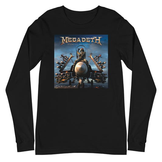 MerchMoment Megadeth - Warheads on Foreheads Long Sleeve T-Shirt Black
