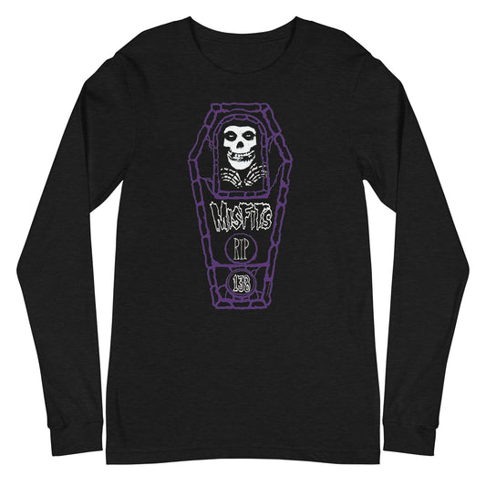 MerchMoment Misfits - Casket Long Sleeve T-Shirt Black