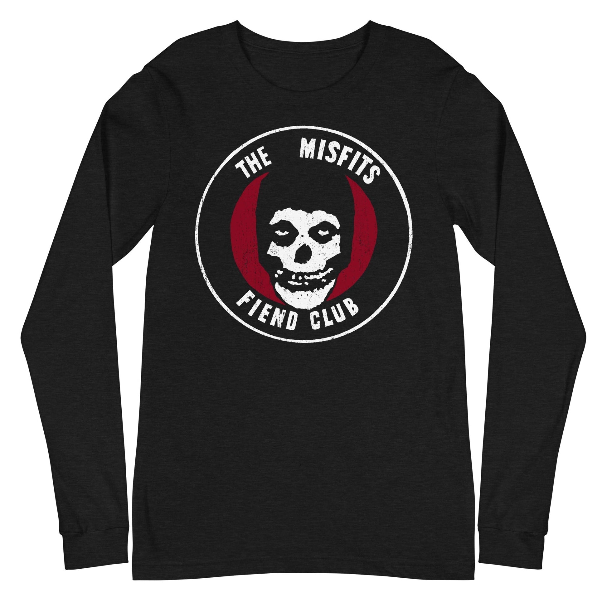 MerchMoment Misfits - Fiend Club Long Sleeve T-Shirt Black