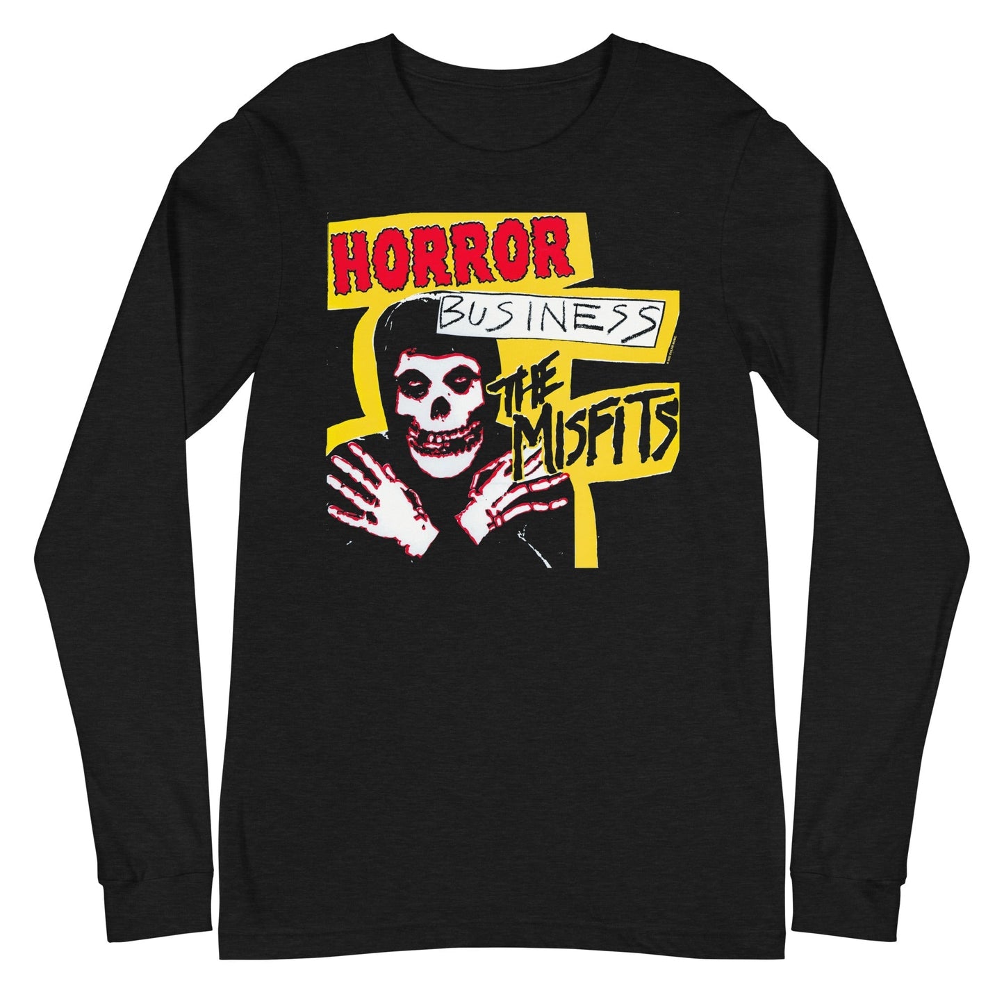 MerchMoment Misfits - Horror Business Long Sleeve T-Shirt Black