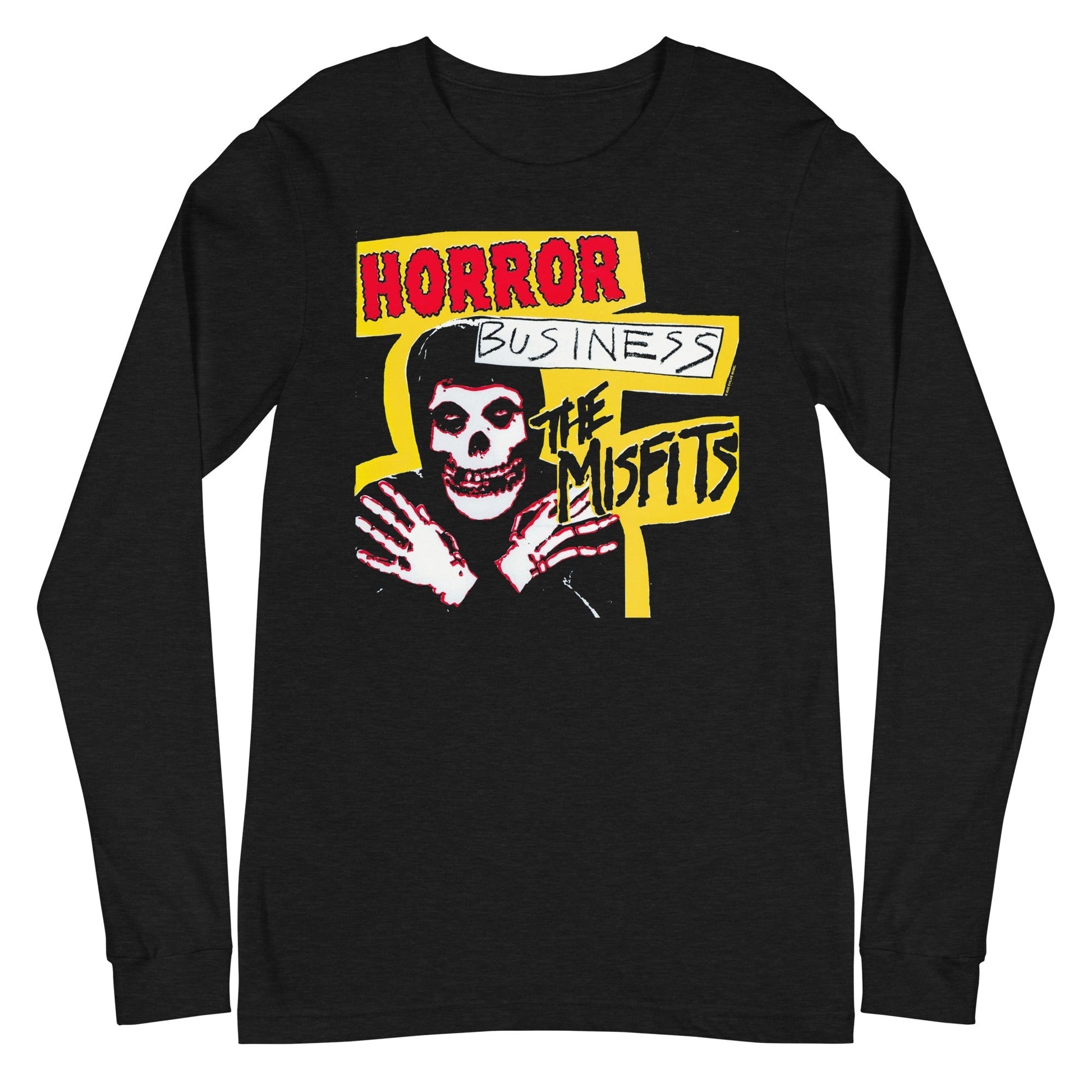 MerchMoment Misfits - Horror Business Long Sleeve T-Shirt Black