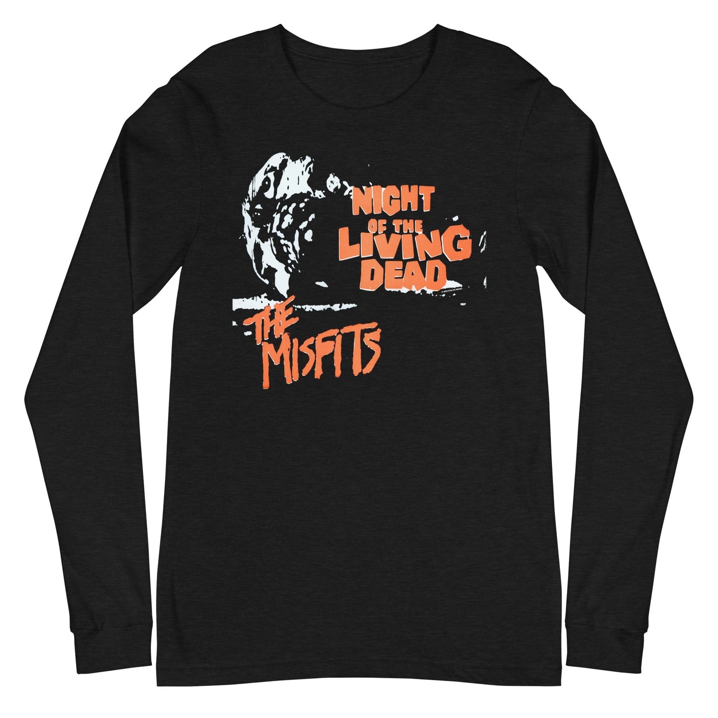 MerchMoment Misfits - Night of the Living Dead Long Sleeve T-Shirt Black