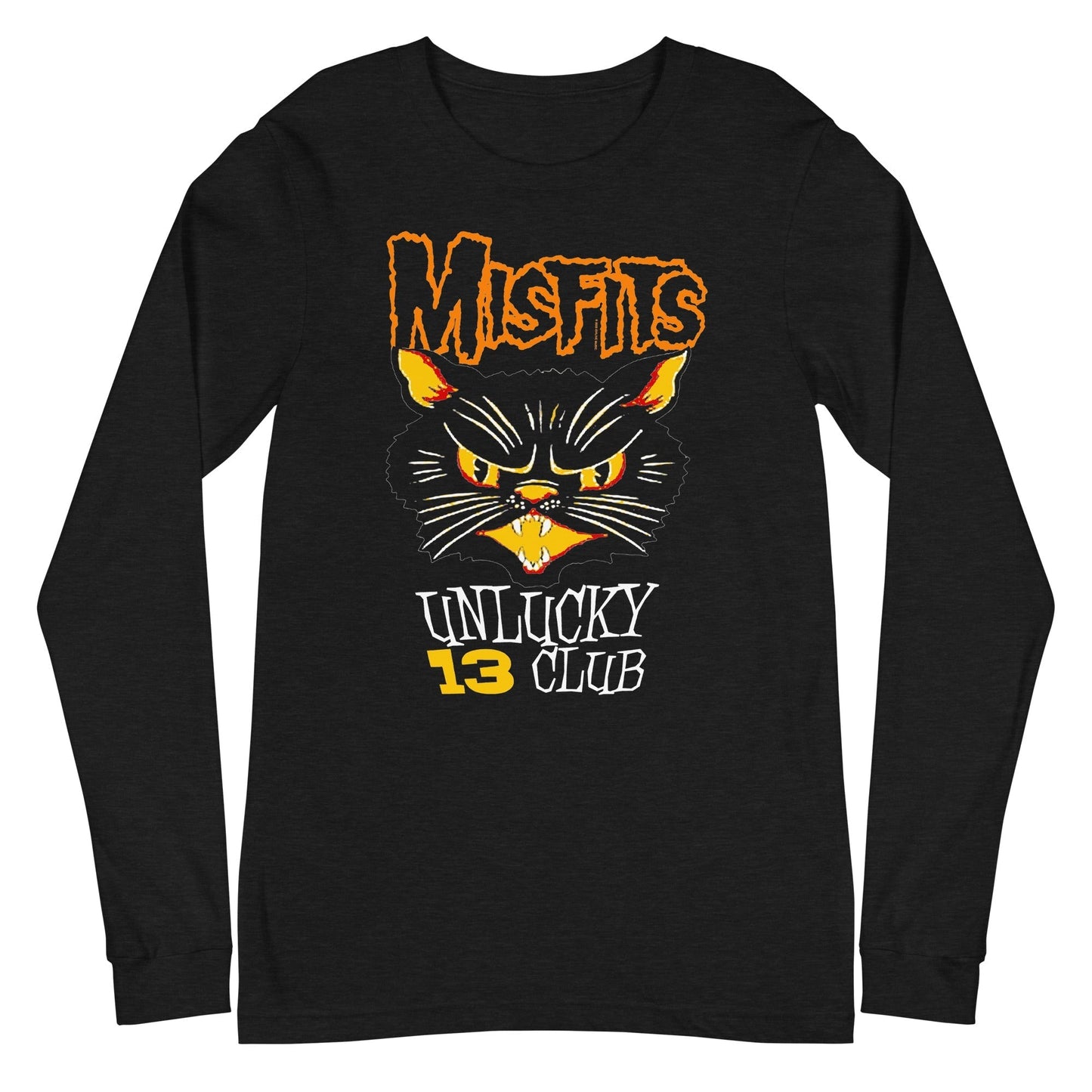 MerchMoment Misfits - Unlucky 13 Club Long Sleeve T-Shirt Black