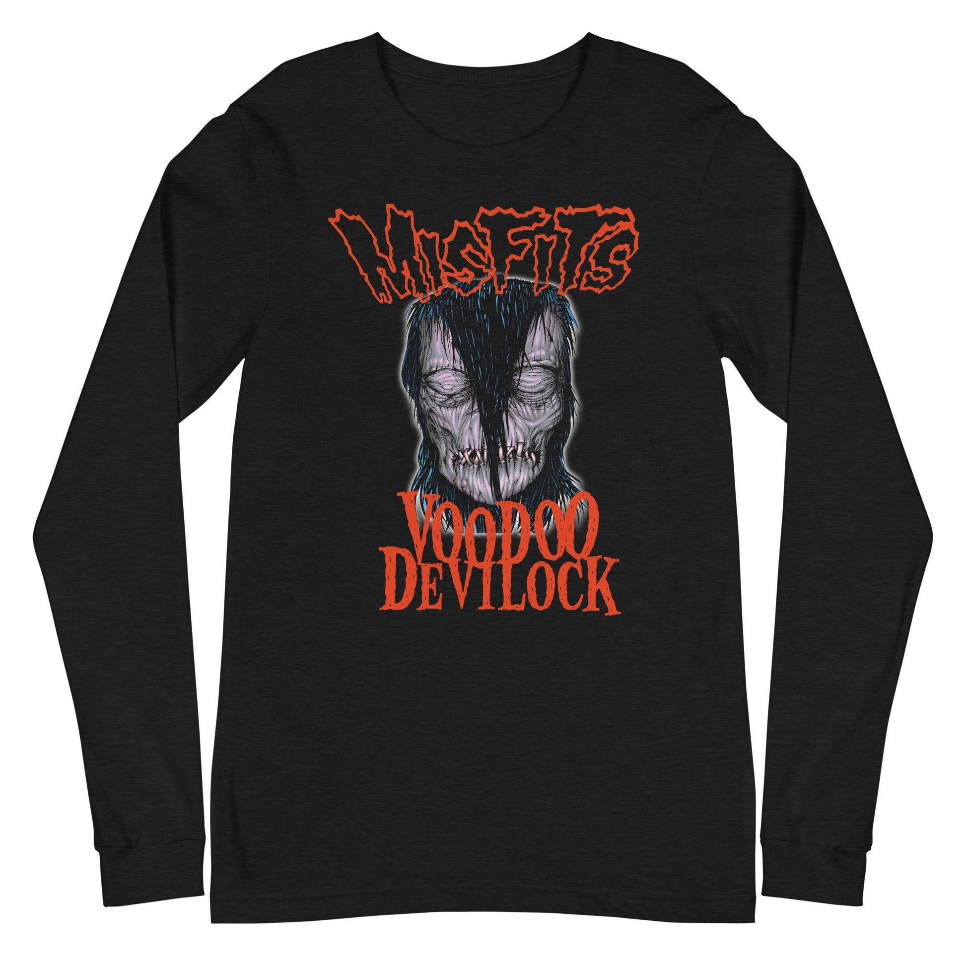 MerchMoment Misfits - VooDoo Devilock Long Sleeve T-Shirt Black
