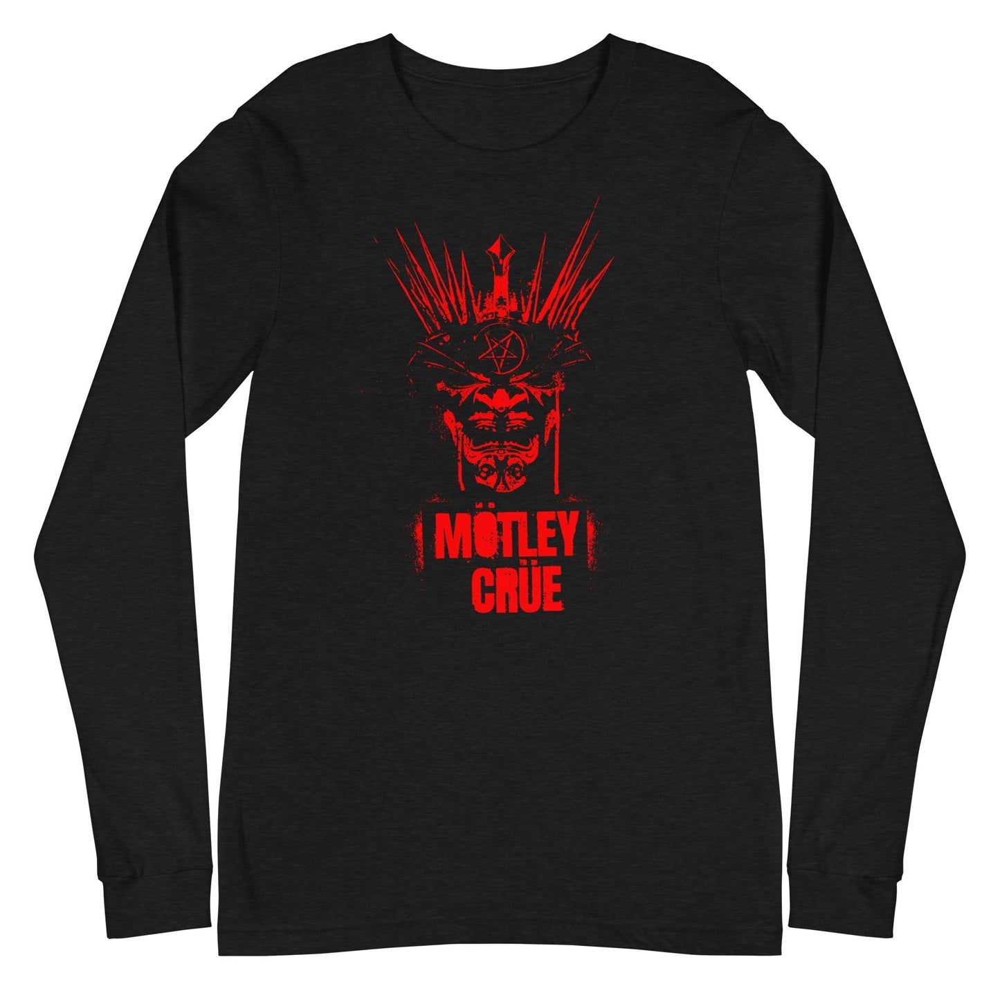 MerchMoment Motley Crue - Mind Blown Long Sleeve T-Shirt Black