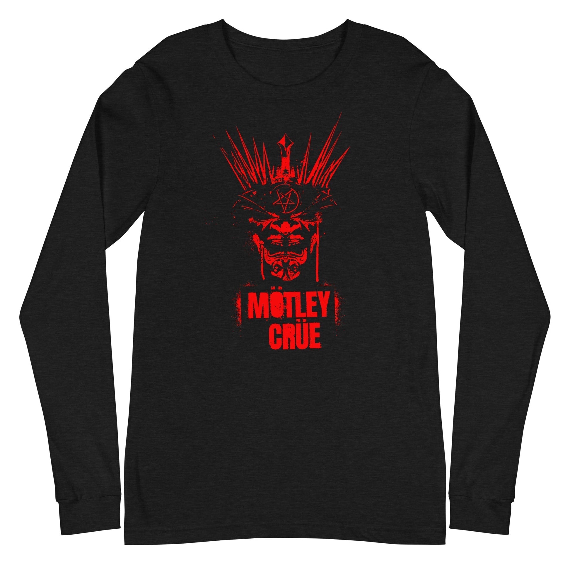MerchMoment Motley Crue - Mind Blown Long Sleeve T-Shirt Black