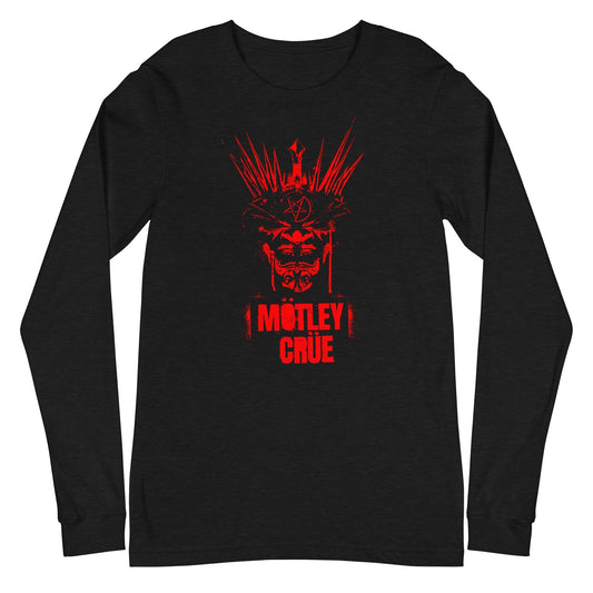 MerchMoment Motley Crue - Mind Blown Long Sleeve T-Shirt Black