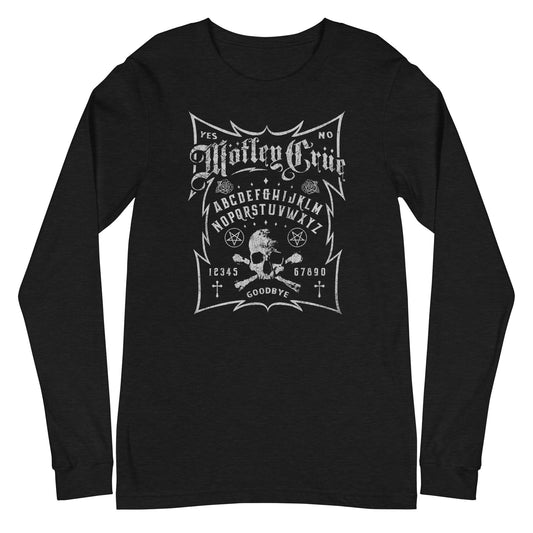 MerchMoment Motley Crue - Ouija Board Long Sleeve T-Shirt Black