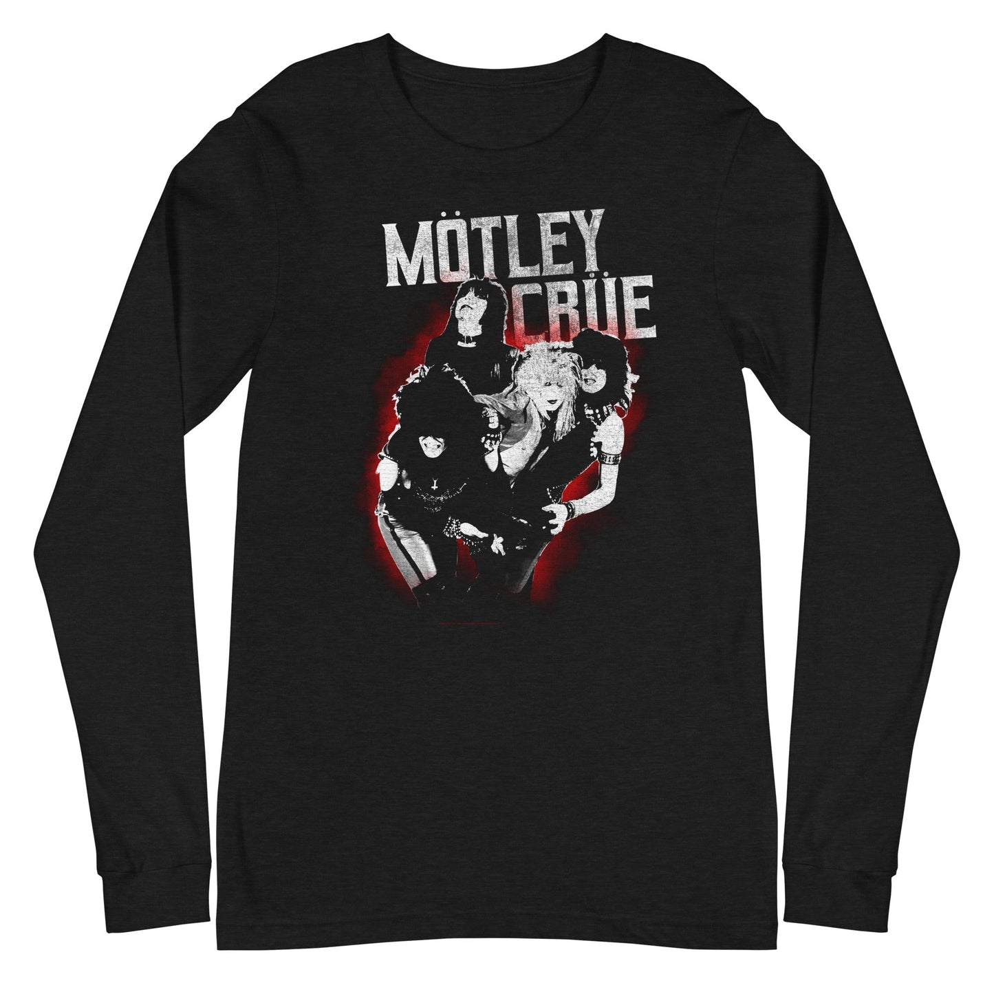 MerchMoment Motley Crue - Spraypaint Long Sleeve T-Shirt Black