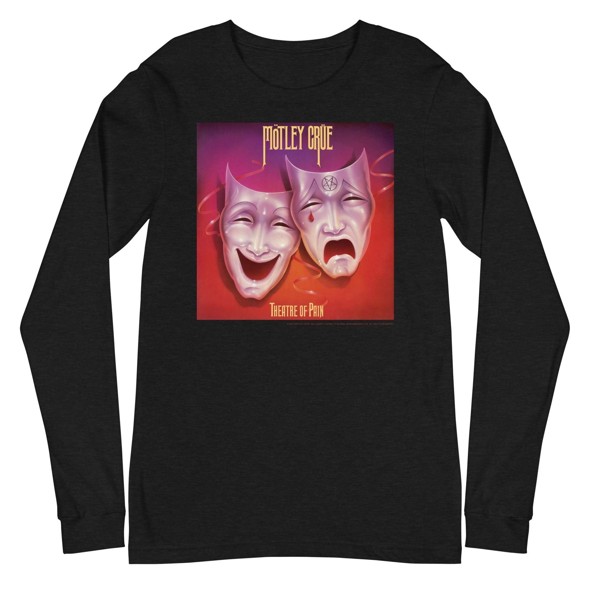 MerchMoment Motley Crue - Theatre of Pain Cover Long Sleeve T-Shirt Black