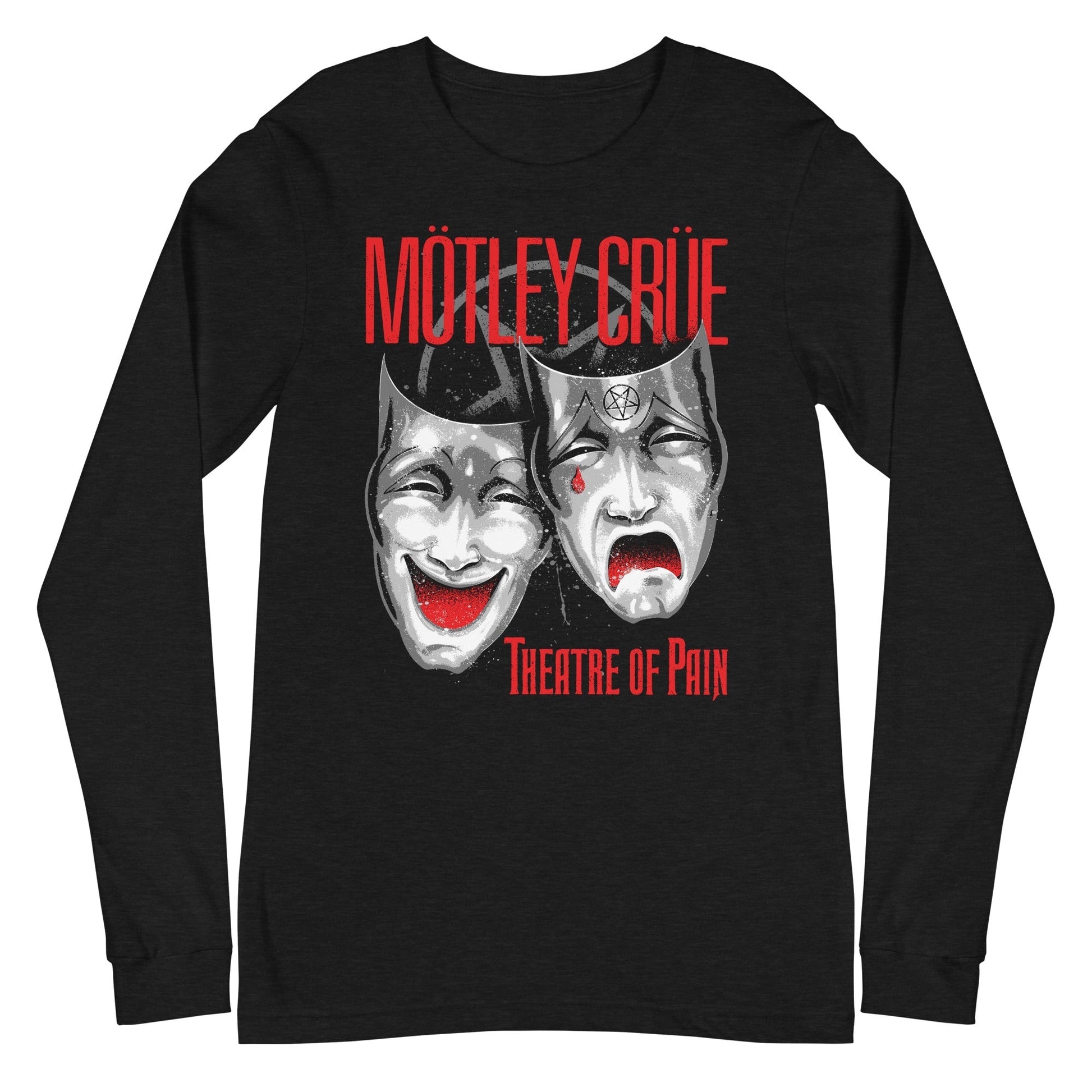 MerchMoment Motley Crue - Theatre of Pain Long Sleeve T-Shirt Black