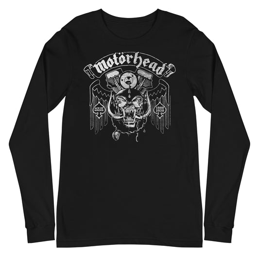 MerchMoment Motorhead - 40 Aces Long Sleeve T-Shirt Black