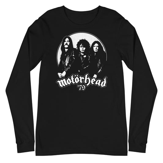 MerchMoment Motorhead - 79 Long Sleeve T-Shirt Black