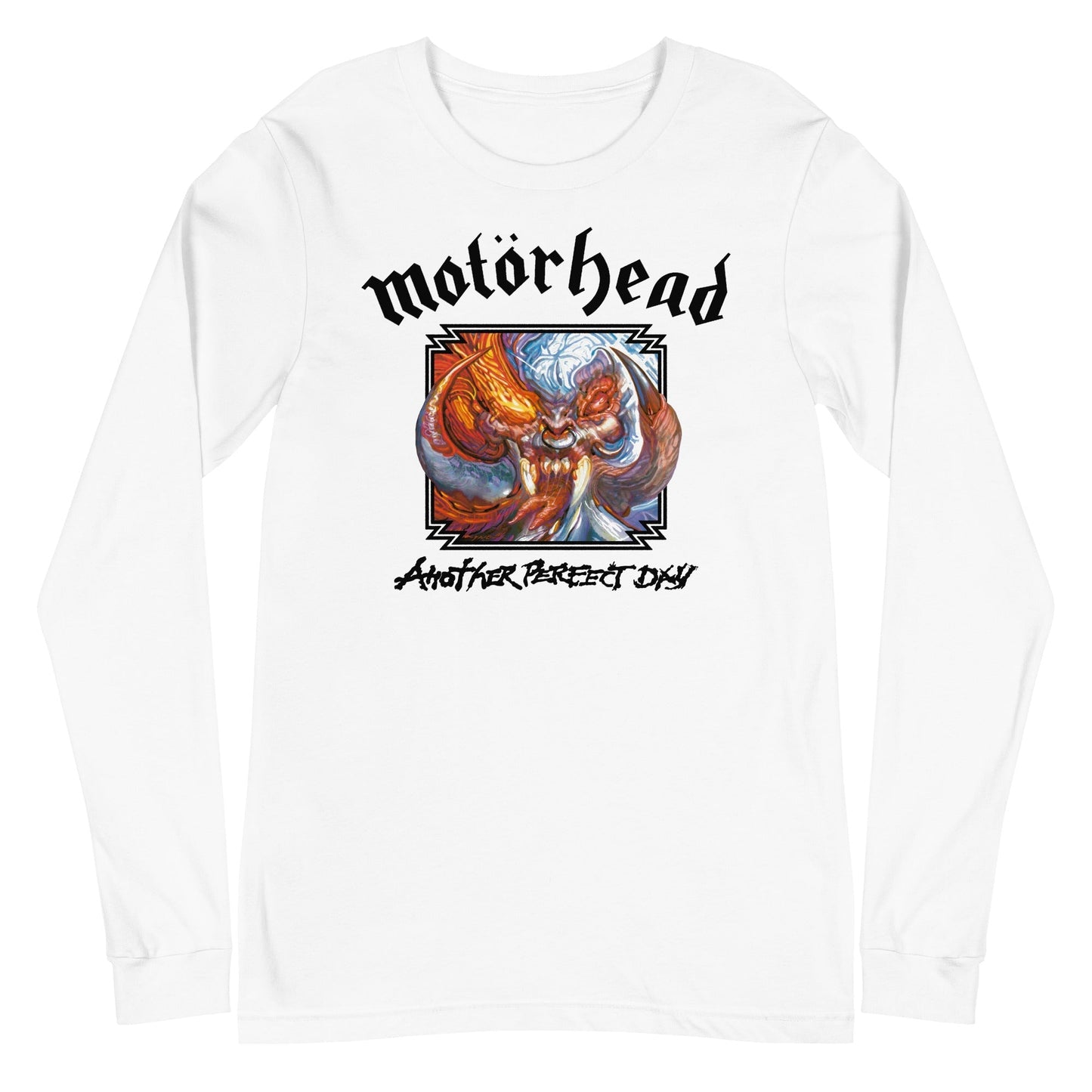 MerchMoment Motorhead - Another Day Long Sleeve T-Shirt White