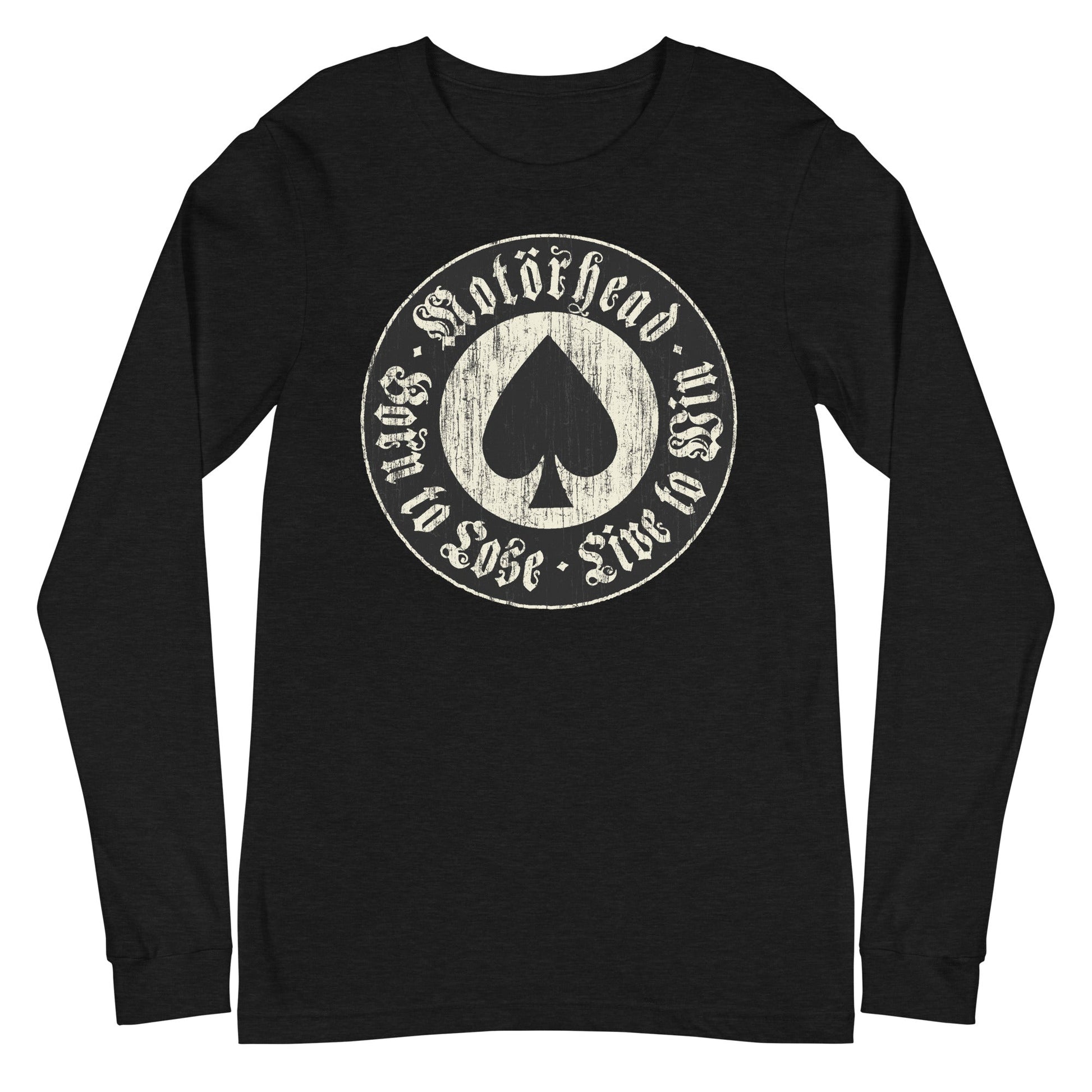 MerchMoment Motorhead - Circle Logo Long Sleeve T-Shirt Black