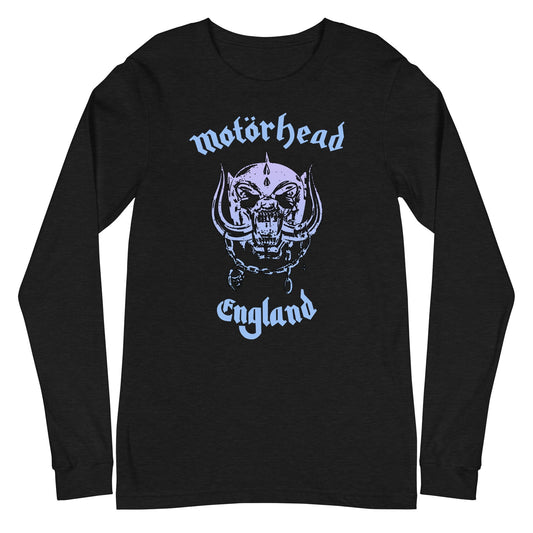 MerchMoment Motorhead - Gradient Warpig Long Sleeve T-Shirt Black