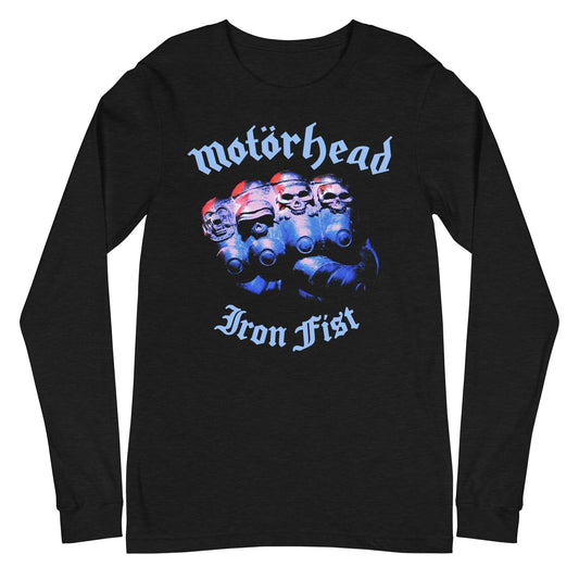 MerchMoment Motorhead - Iron Knuckles Long Sleeve T-Shirt Black