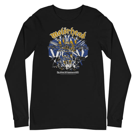 MerchMoment Motorhead - No Sleep 'til Hammersmith Long Sleeve T-Shirt Black