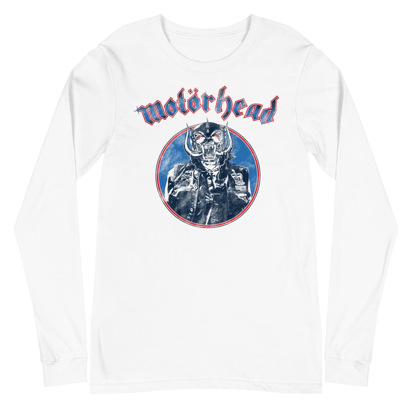 MerchMoment Motorhead - Warpath Long Sleeve T-Shirt White