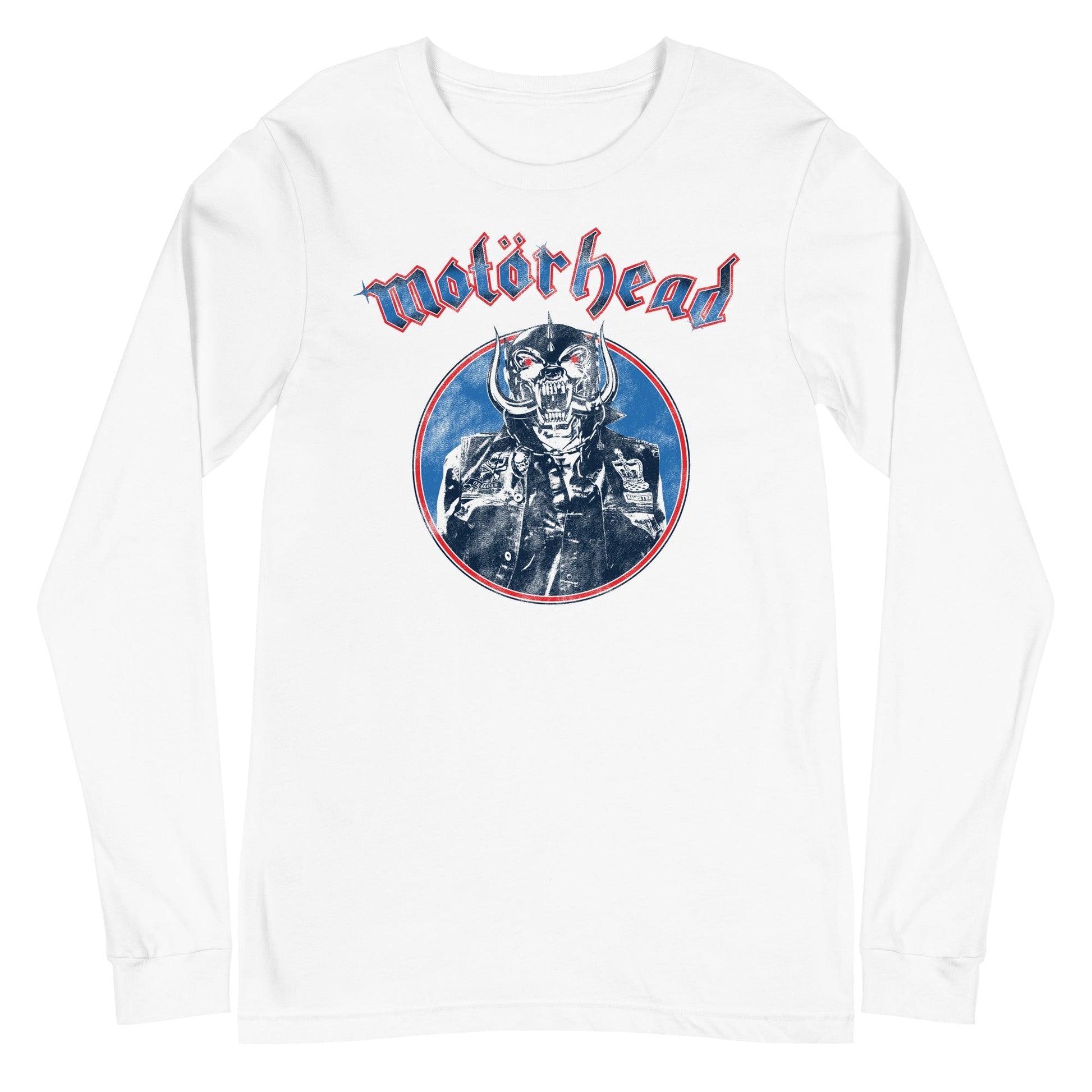 MerchMoment Motorhead - Warpath Long Sleeve T-Shirt White