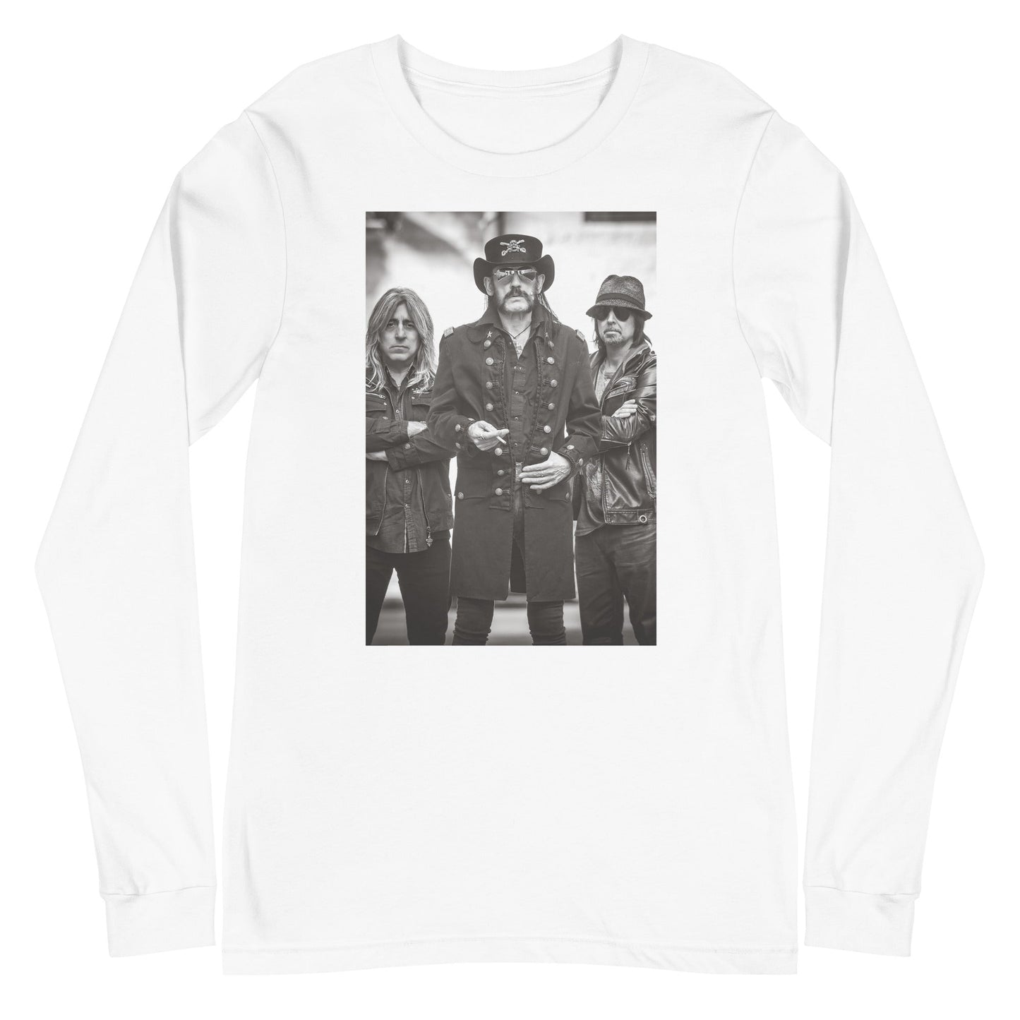 MerchMoment Motorhead - With the Band Long Sleeve T-Shirt White