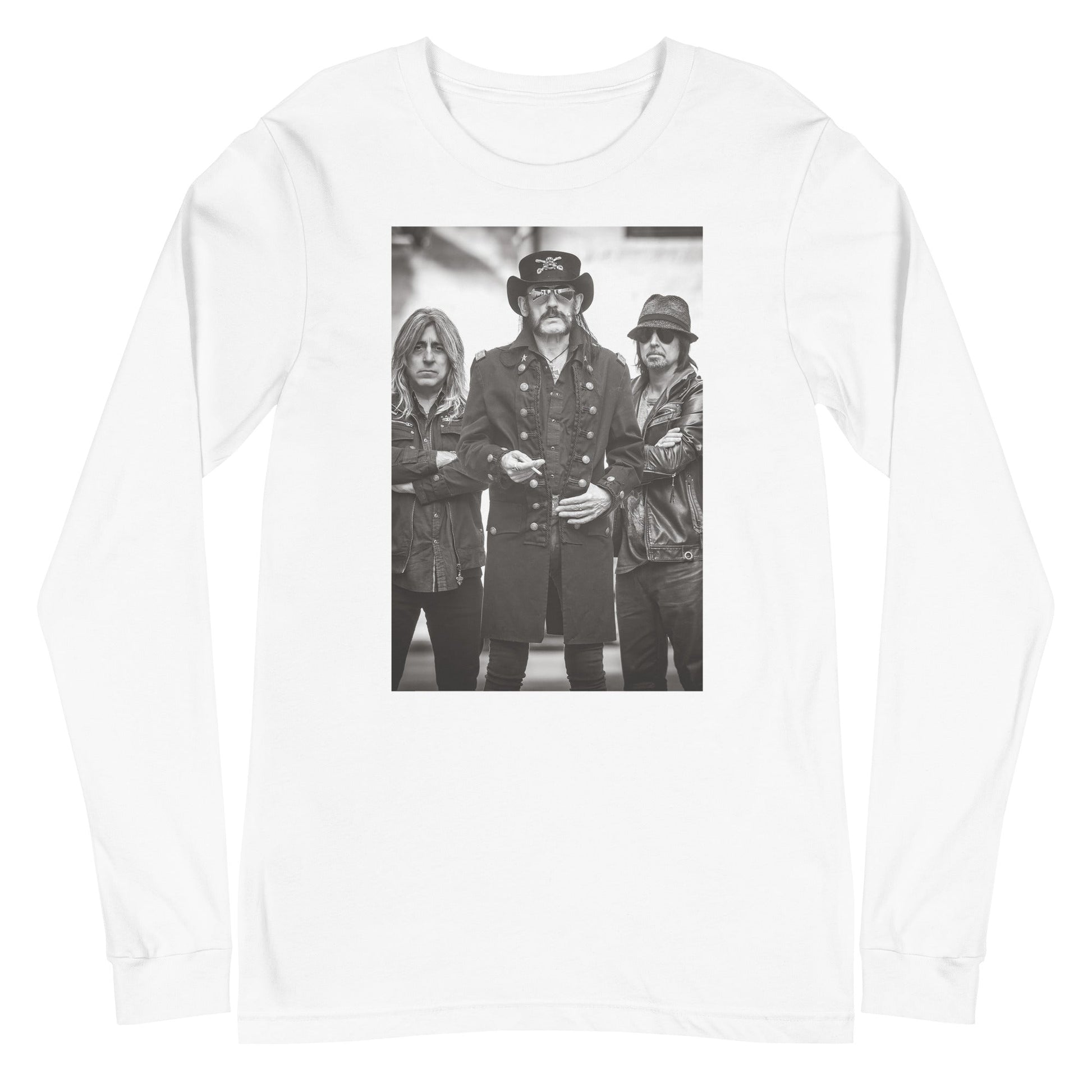 MerchMoment Motorhead - With the Band Long Sleeve T-Shirt White