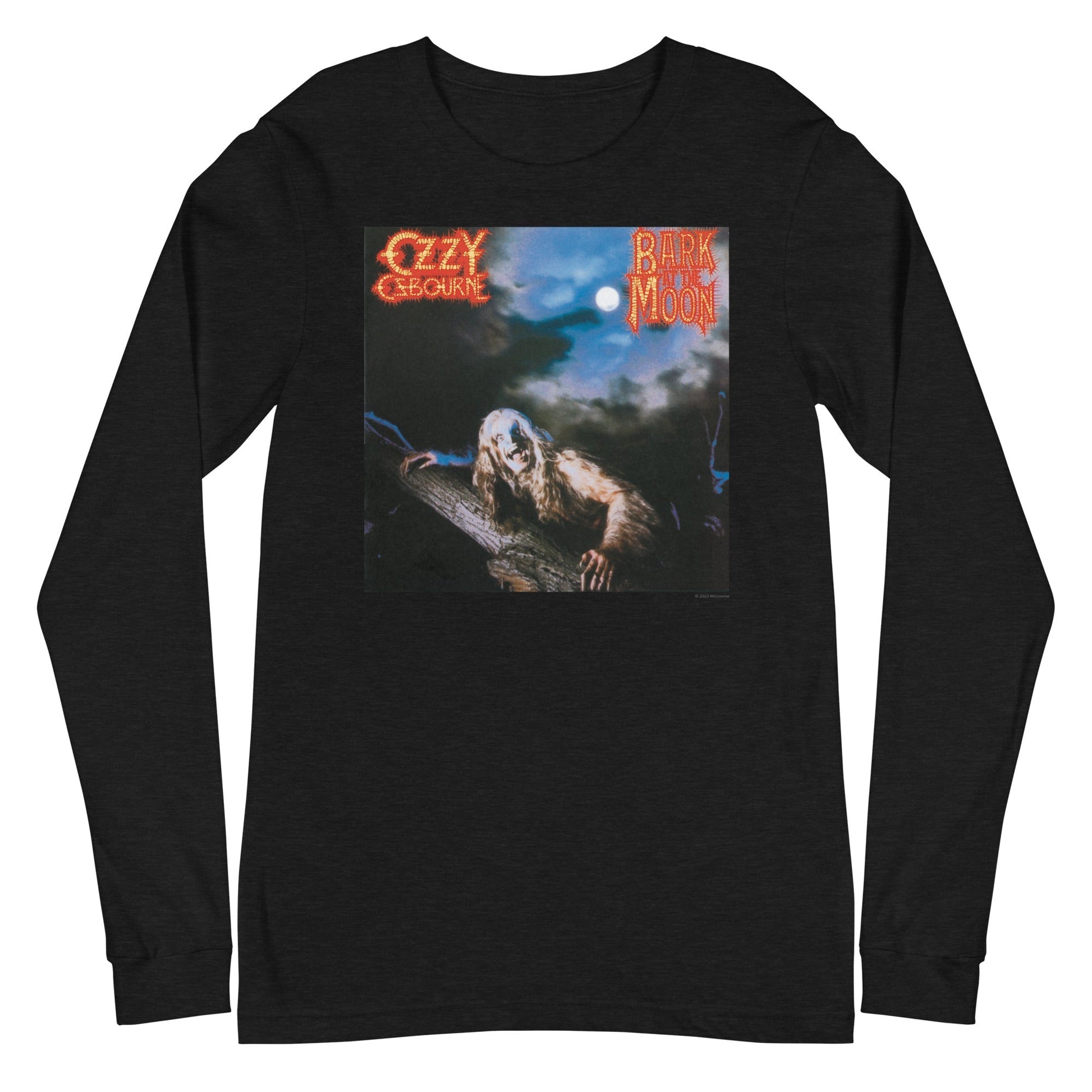 MerchMoment Ozzy Osbourne - Bark at the Moon Long Sleeve T-Shirt Black