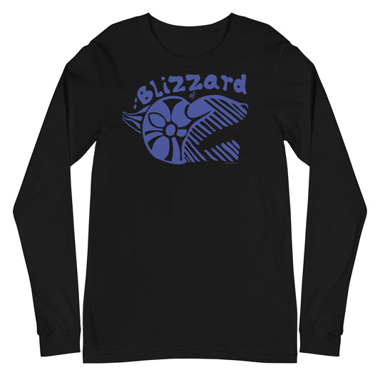 MerchMoment Ozzy Osbourne - Blizzard of Art Long Sleeve T-Shirt Black