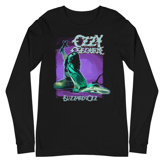 MerchMoment Ozzy Osbourne - Blizzard of Ozz Long Sleeve T-Shirt Black