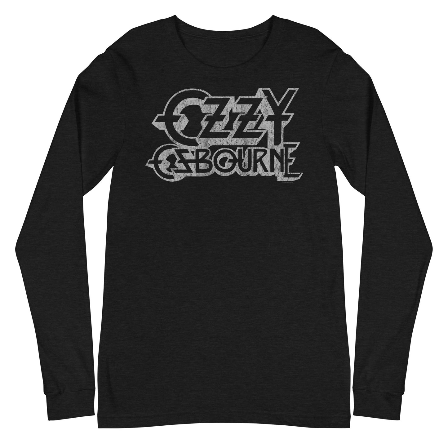 MerchMoment Ozzy Osbourne - Core Logo Long Sleeve T-Shirt Black