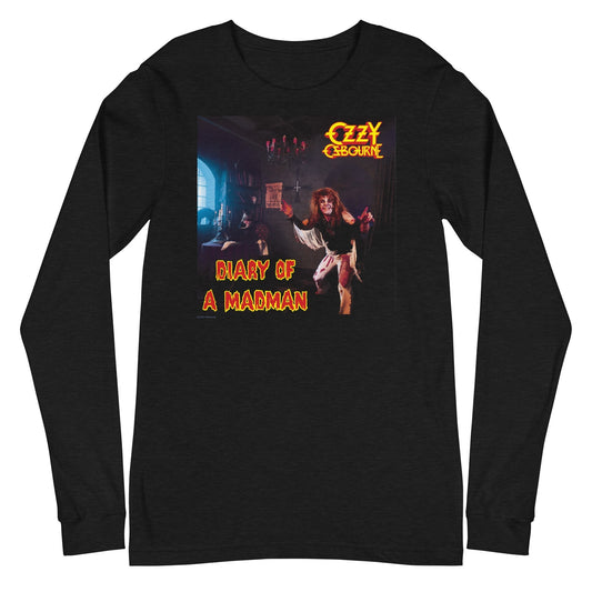MerchMoment Ozzy Osbourne - Diary of a Madman Long Sleeve T-Shirt Black