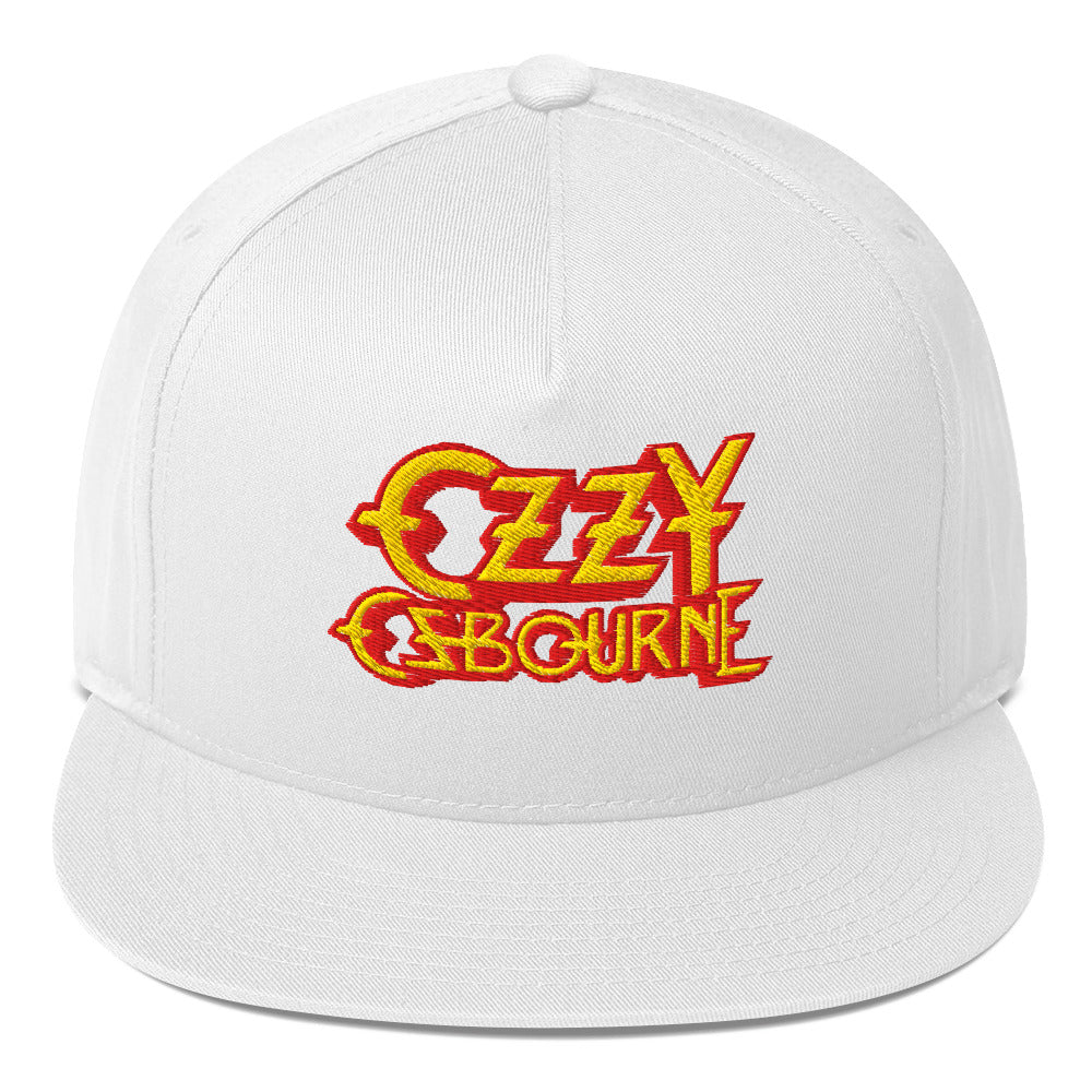MerchMoment Ozzy Osbourne Embroidered Snapback Hat