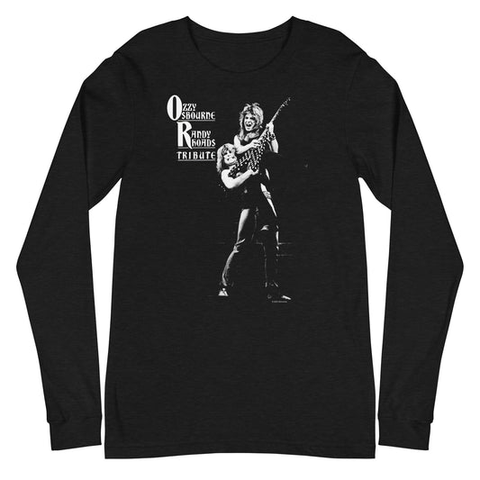 MerchMoment Ozzy Osbourne - Guitar Long Sleeve T-Shirt Black
