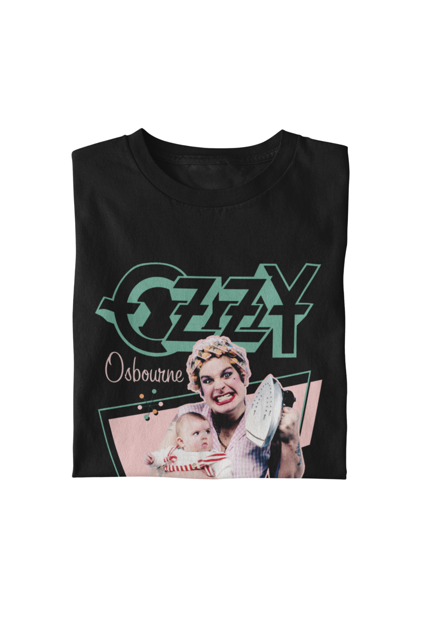 MerchMoment Ozzy Osbourne - Mrs. Ozzy T-Shirt Black