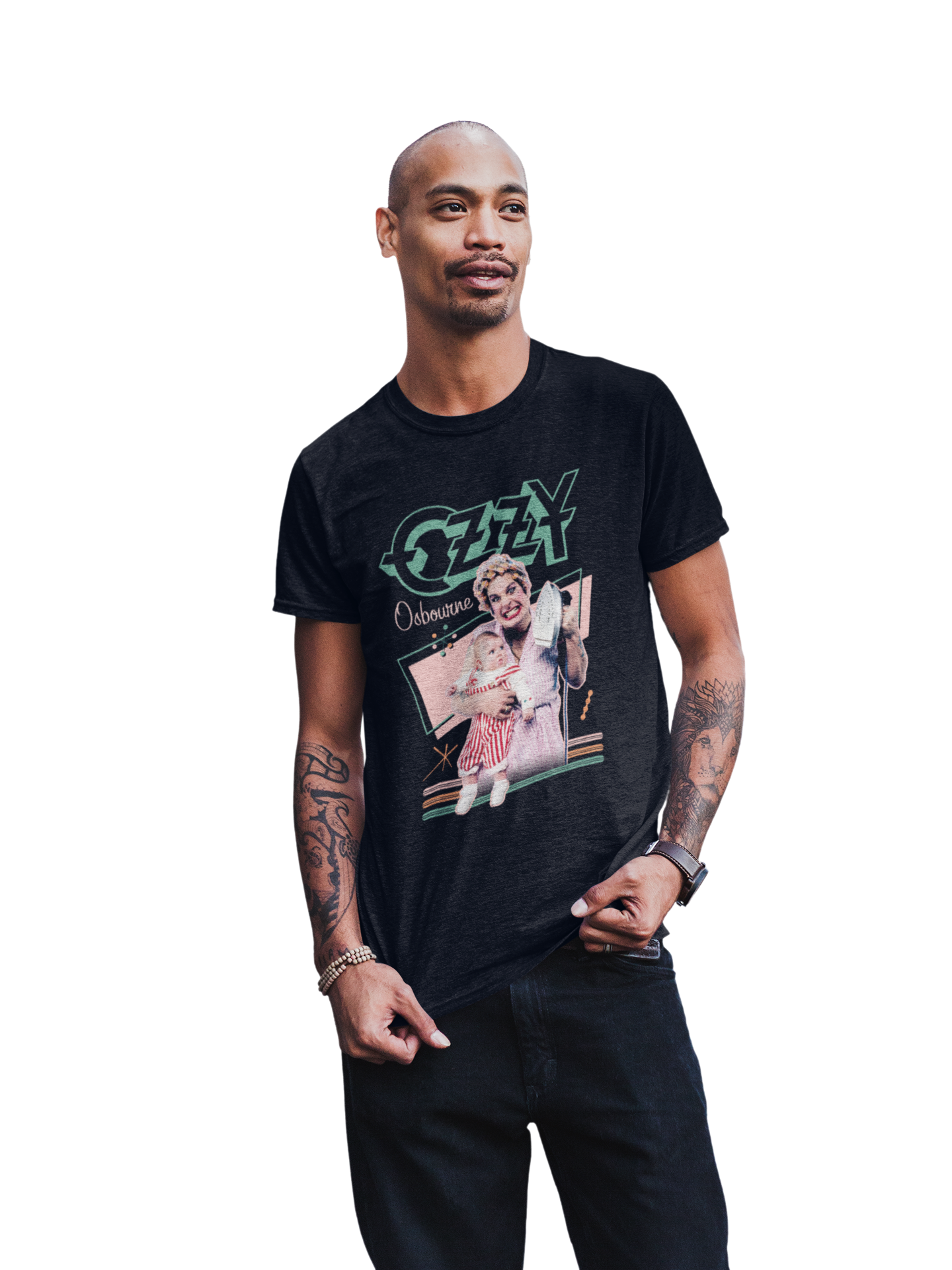 MerchMoment Ozzy Osbourne - Mrs. Ozzy T-Shirt Black