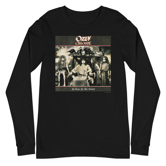 MerchMoment Ozzy Osbourne - No Rest for the Wicked Long Sleeve T-Shirt Black