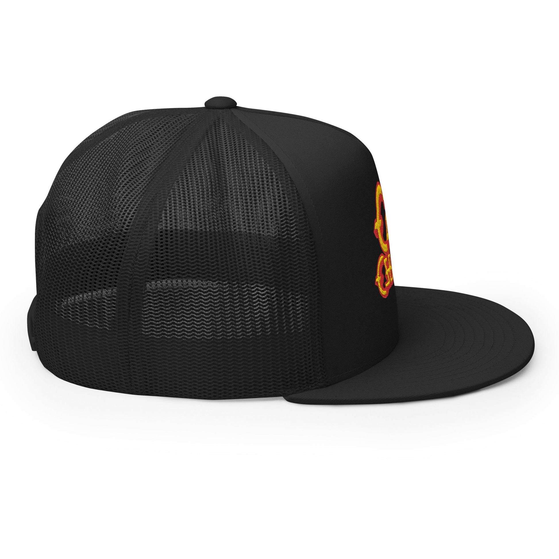 MerchMoment Ozzy Osbourne Noise Embroidered Trucker Hat