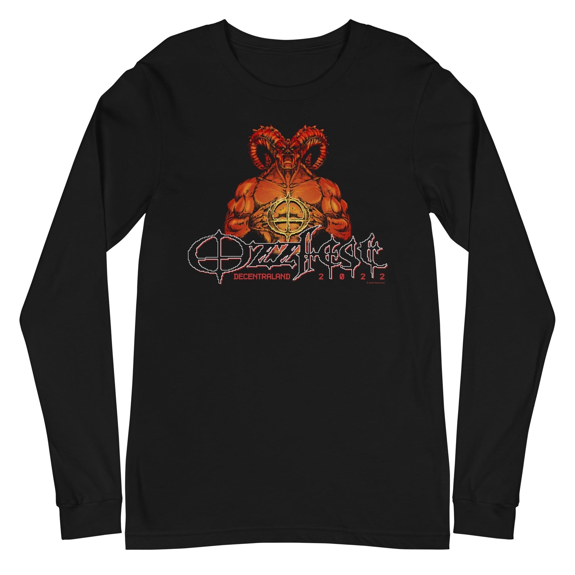 MerchMoment Ozzy Osbourne - Ozzfest Long Sleeve T-Shirt Black