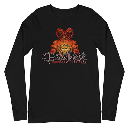 MerchMoment Ozzy Osbourne - Ozzfest Long Sleeve T-Shirt Black