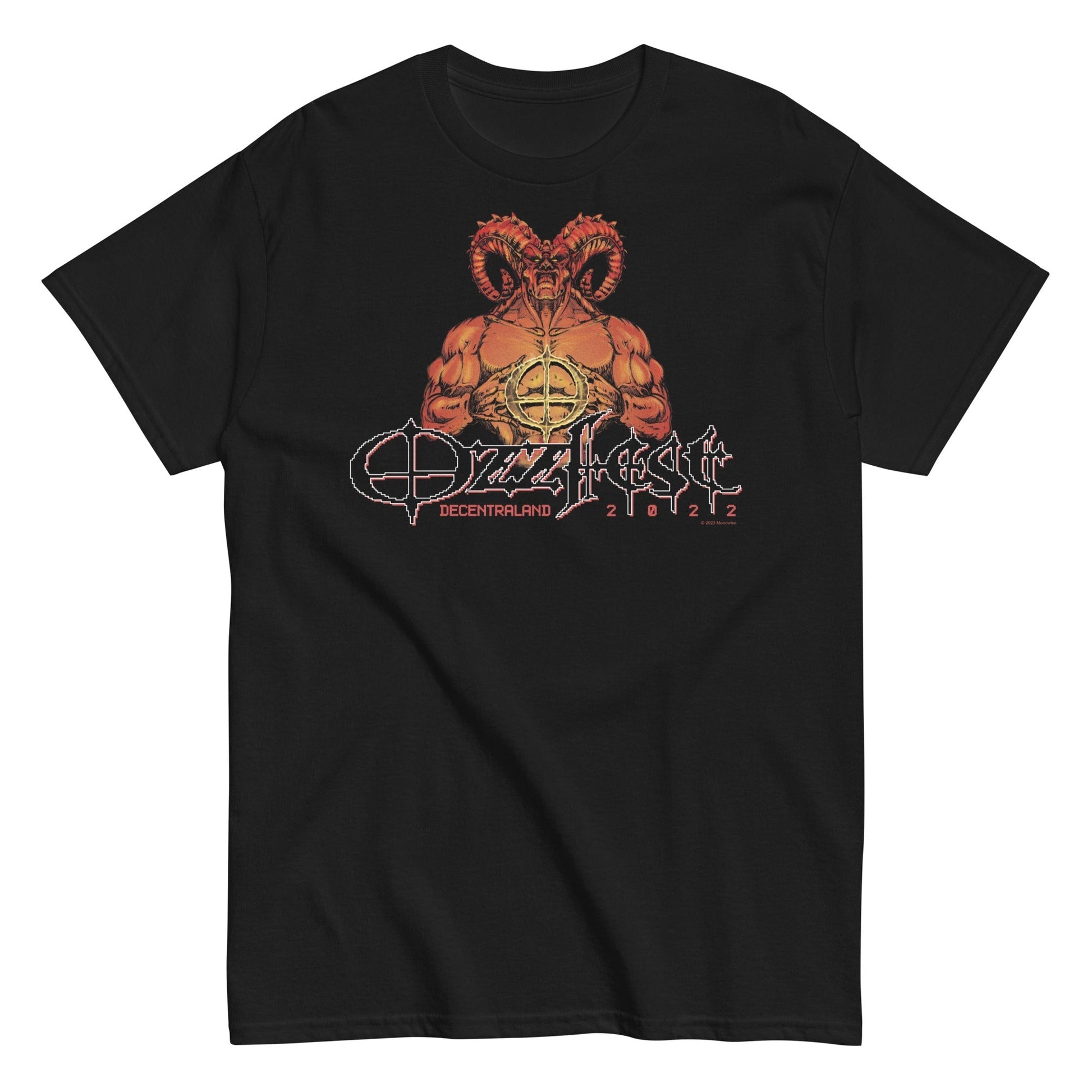 MerchMoment Ozzy Osbourne - Ozzfest T-Shirt Black