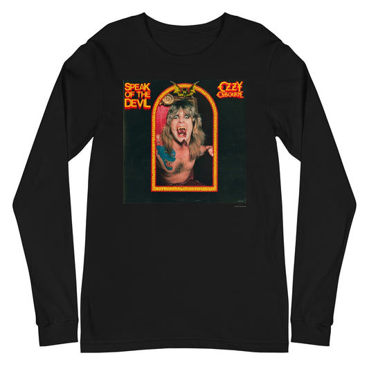 MerchMoment Ozzy Osbourne - Speak of the Devil Long Sleeve T-Shirt Black
