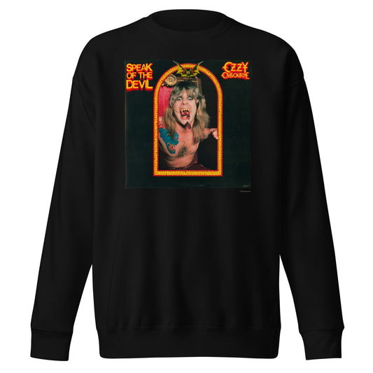 MerchMoment Ozzy Osbourne - Speak of the Devil Sweatshirt Black