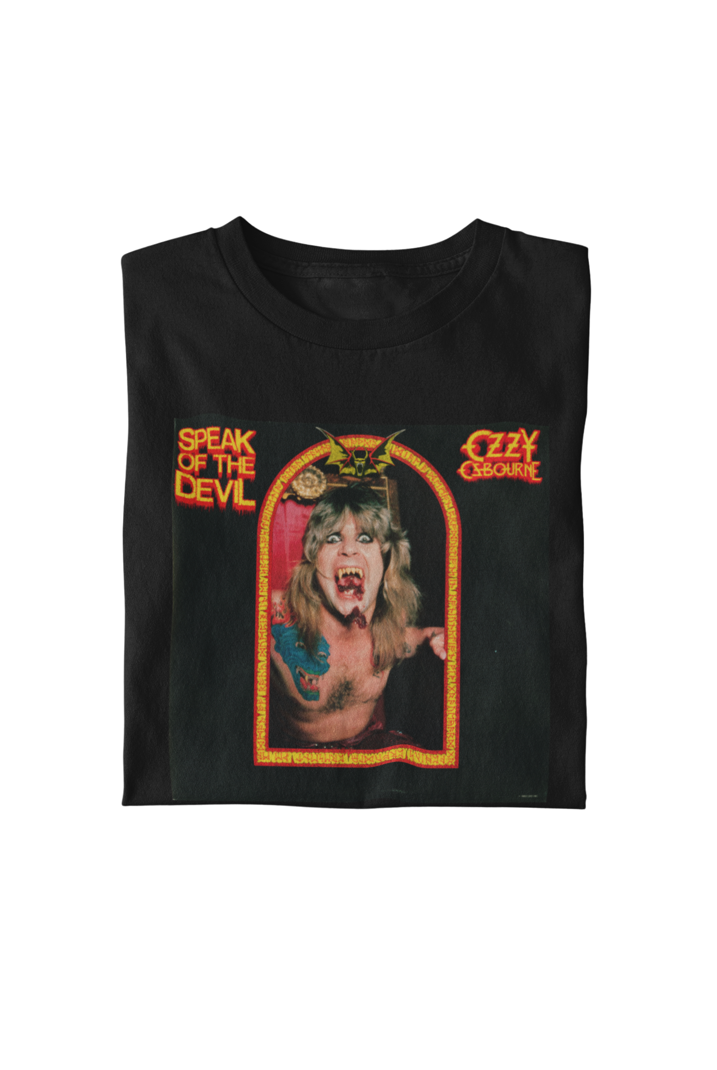 MerchMoment Ozzy Osbourne - Speak of the Devil T-Shirt Black