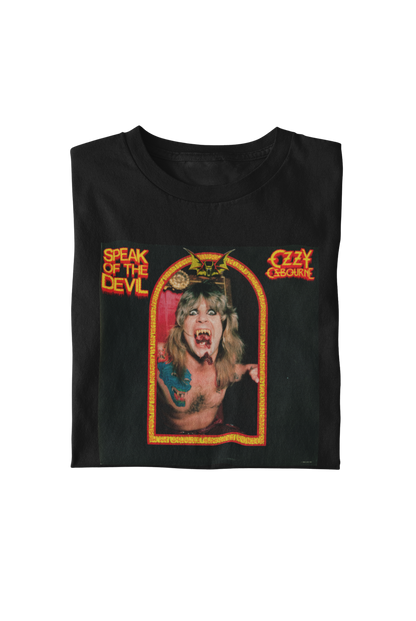 MerchMoment Ozzy Osbourne - Speak of the Devil T-Shirt Black