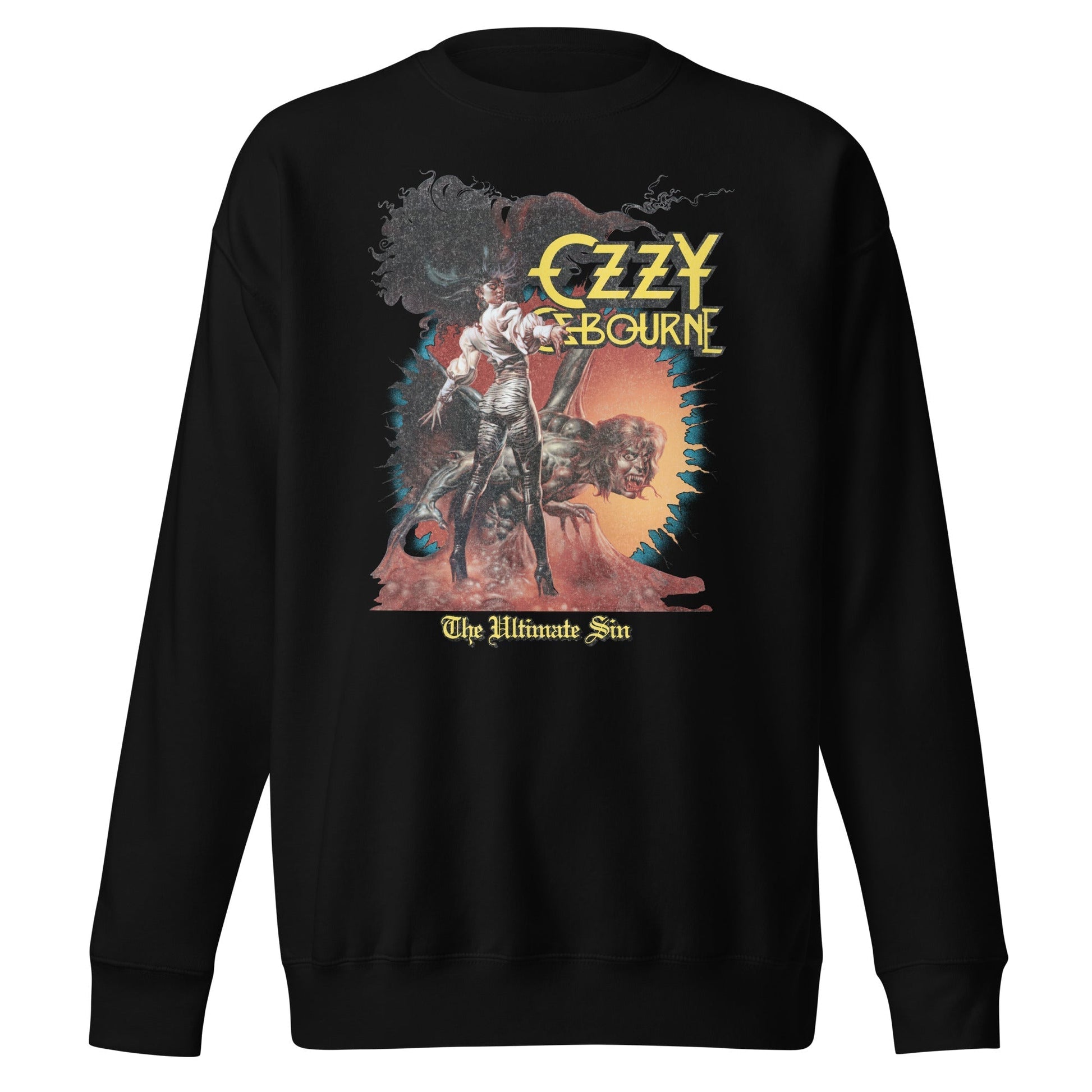 MerchMoment Ozzy Osbourne - The Ultimate Sin Sweatshirt Black
